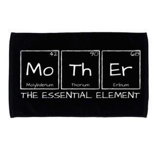 Mother The Essential Element Mom Periodic Table Chemist Microfiber Hand Towel