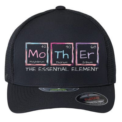 Mother The Essential Element Mom Periodic Table Chemist Flexfit Unipanel Trucker Cap