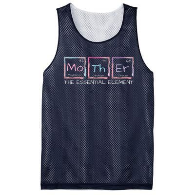 Mother The Essential Element Mom Periodic Table Chemist Mesh Reversible Basketball Jersey Tank