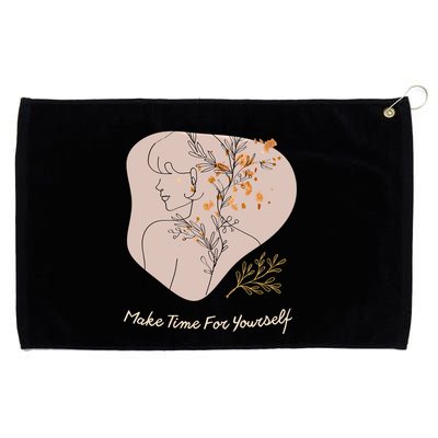 Make Time For Yours Sfunny Giftlove Promotion To Feel Better Gift Grommeted Golf Towel