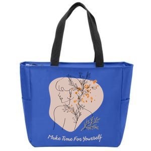 Make Time For Yours Sfunny Giftlove Promotion To Feel Better Gift Zip Tote Bag