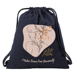 Make Time For Yours Sfunny Giftlove Promotion To Feel Better Gift Drawstring Bag