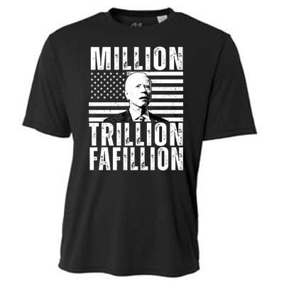 Million Trillion Fafillion Confused Biden Funny Cooling Performance Crew T-Shirt