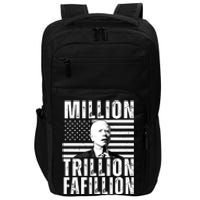 Million Trillion Fafillion Confused Biden Funny Impact Tech Backpack