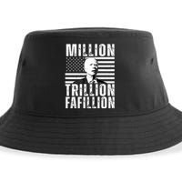 Million Trillion Fafillion Confused Biden Funny Sustainable Bucket Hat