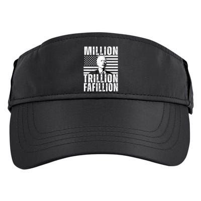 Million Trillion Fafillion Confused Biden Funny Adult Drive Performance Visor