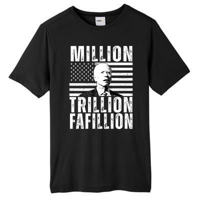 Million Trillion Fafillion Confused Biden Funny Tall Fusion ChromaSoft Performance T-Shirt