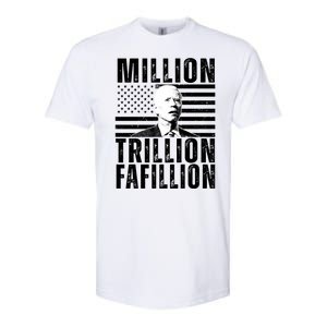 Million Trillion Fafillion Confused Biden Funny Softstyle CVC T-Shirt