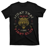 Muay Thai Fighter Twin Tiger Art Of 8 Limbs T-Shirt