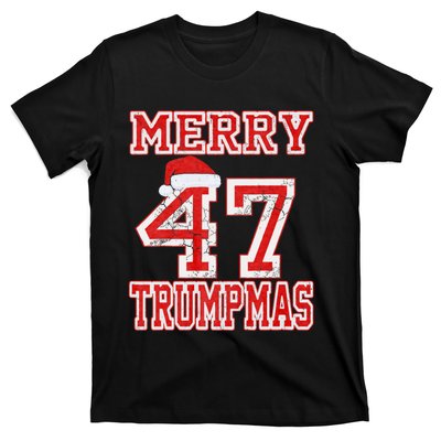 Merry Trumpmas Funny Santa Trump 47th President Christmas T-Shirt