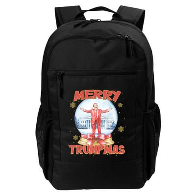 Merry Trumpmas Funny Santa Claus Trump President Christmas Backpack