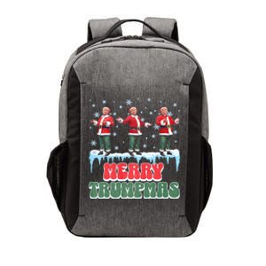 Merry Trumpmas Funny Santa Claus Trump President Christmas Vector Backpack