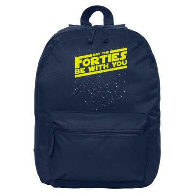 May The Forties Be With You 16 in Basic Backpack