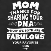 Mom Thanks For Sharing Your Dna Mothersday Gift Adult Drive Performance Visor