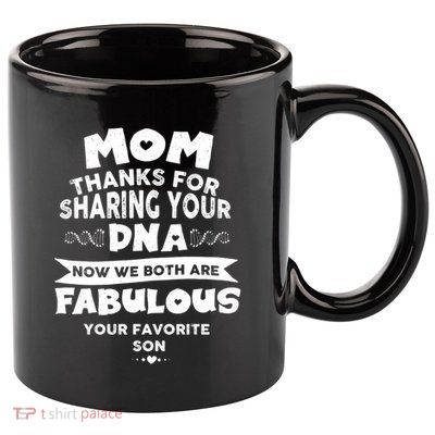 Mom Thanks For Sharing Your Dna Mothersday Gift 11oz C Handle Ceramic Mug