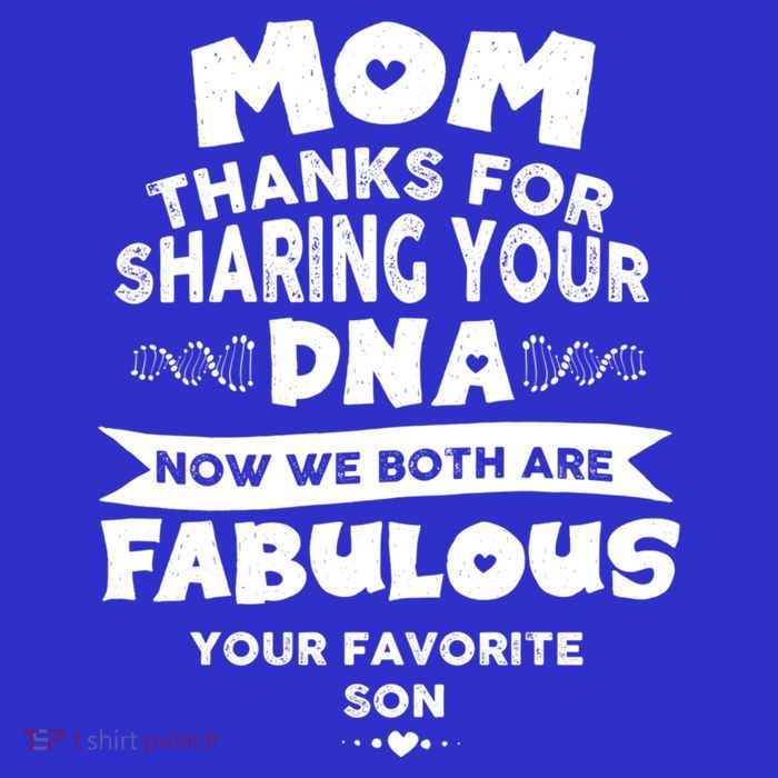 Mom Thanks For Sharing Your Dna Mothersday Gift Poster
