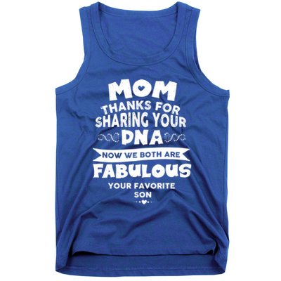 Mom Thanks For Sharing Your Dna Mothersday Gift Tank Top