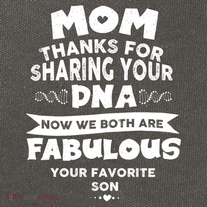 Mom Thanks For Sharing Your Dna Mothersday Gift Cotton Canvas Backpack