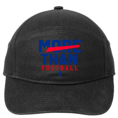 More Than Football 513 Stand With Buffalo Love For 3 Pray For Damar 7-Panel Snapback Hat