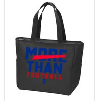 More Than Football 513 Stand With Buffalo Love For 3 Pray For Damar Zip Tote Bag
