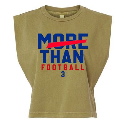 More Than Football 513 Stand With Buffalo Love For 3 Pray For Damar Garment-Dyed Women's Muscle Tee