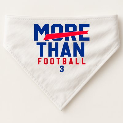 More Than Football 513 Stand With Buffalo Love For 3 Pray For Damar USA-Made Doggie Bandana