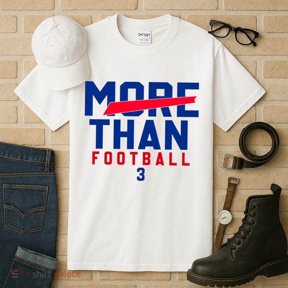 More Than Football 513 Stand With Buffalo Love For 3 Pray For Damar Tall T-Shirt