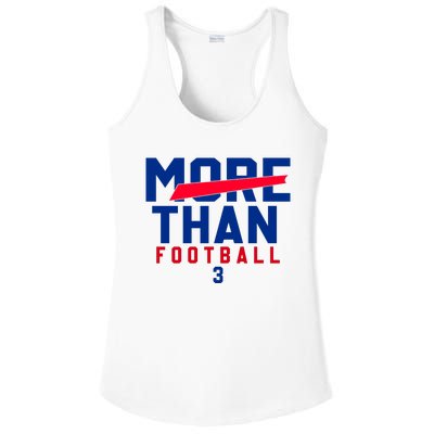 More Than Football 513 Stand With Buffalo Love For 3 Pray For Damar Ladies PosiCharge Competitor Racerback Tank