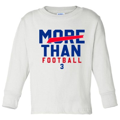 More Than Football 513 Stand With Buffalo Love For 3 Pray For Damar Toddler Long Sleeve Shirt