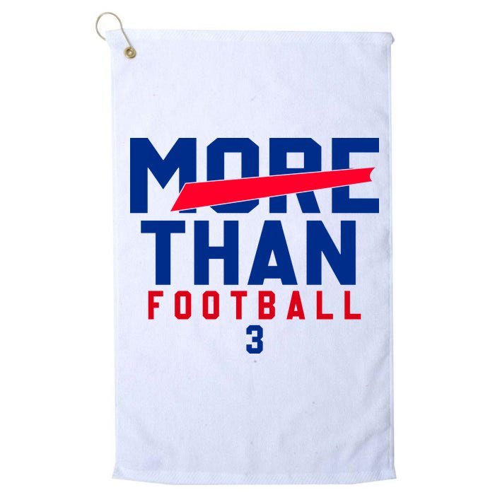 More Than Football 513 Stand With Buffalo Love For 3 Pray For Damar Golf Towel
