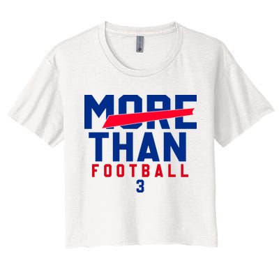 More Than Football 513 Stand With Buffalo Love For 3 Pray For Damar Crop Top