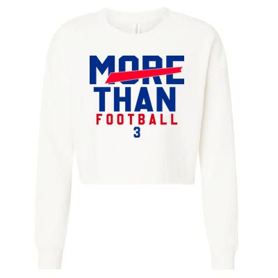 More Than Football 513 Stand With Buffalo Love For 3 Pray For Damar Cropped Pullover Crew