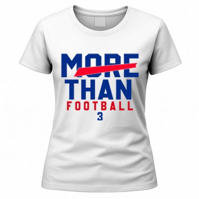 More Than Football 513 Stand With Buffalo Love For 3 Pray For Damar Women's T-Shirt