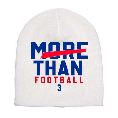 More Than Football 513 Stand With Buffalo Love For 3 Pray For Damar Short Acrylic Beanie