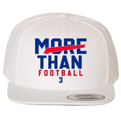 More Than Football 513 Stand With Buffalo Love For 3 Pray For Damar Wool Snapback Cap
