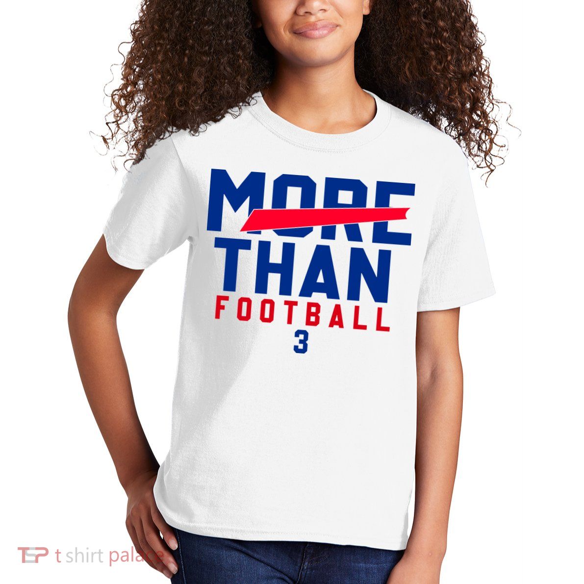 More Than Football 513 Stand With Buffalo Love For 3 Pray For Damar Kids T-Shirt