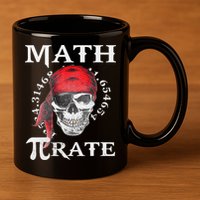Math Teacher Funny Quote Pirate Gift 11oz C Handle Ceramic Mug