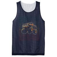 Monster Truck Fors Monster Truck Vintage Retro Mesh Reversible Basketball Jersey Tank