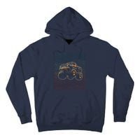 Monster Truck Fors Monster Truck Vintage Retro Tall Hoodie