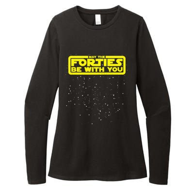 May The Forties Be With You Womens CVC Long Sleeve Shirt