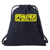 May The Forties Be With You Drawstring Bag