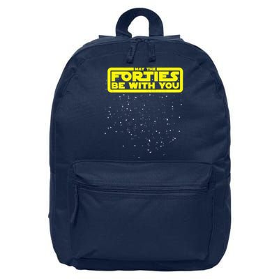 May The Forties Be With You 16 in Basic Backpack