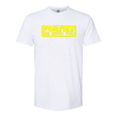 May The Forties Be With You Softstyle CVC T-Shirt