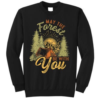 May The Forest Be With You Camping Sweatshirt