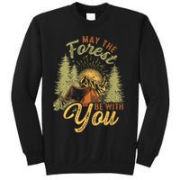 May The Forest Be With You Camping Sweatshirt