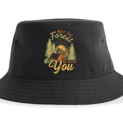 May The Forest Be With You Camping Sustainable Bucket Hat