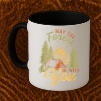 May The Forest Be With You Camping Mug
