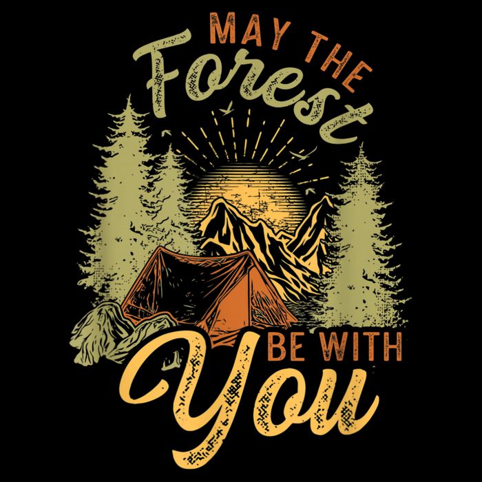 May The Forest Be With You Camping Mug