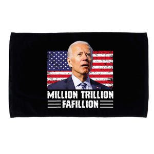 Million Trillion Fafillion Confused Biden Trump Debates 2024 Microfiber Hand Towel