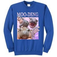 Moodeng The Famous Baby Pigmy Hippo Moodeng Tall Sweatshirt